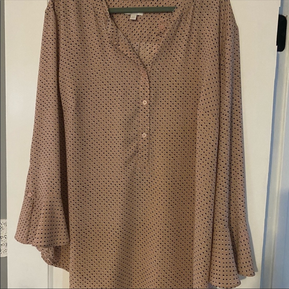 14th and Union - bell sleeve blouse